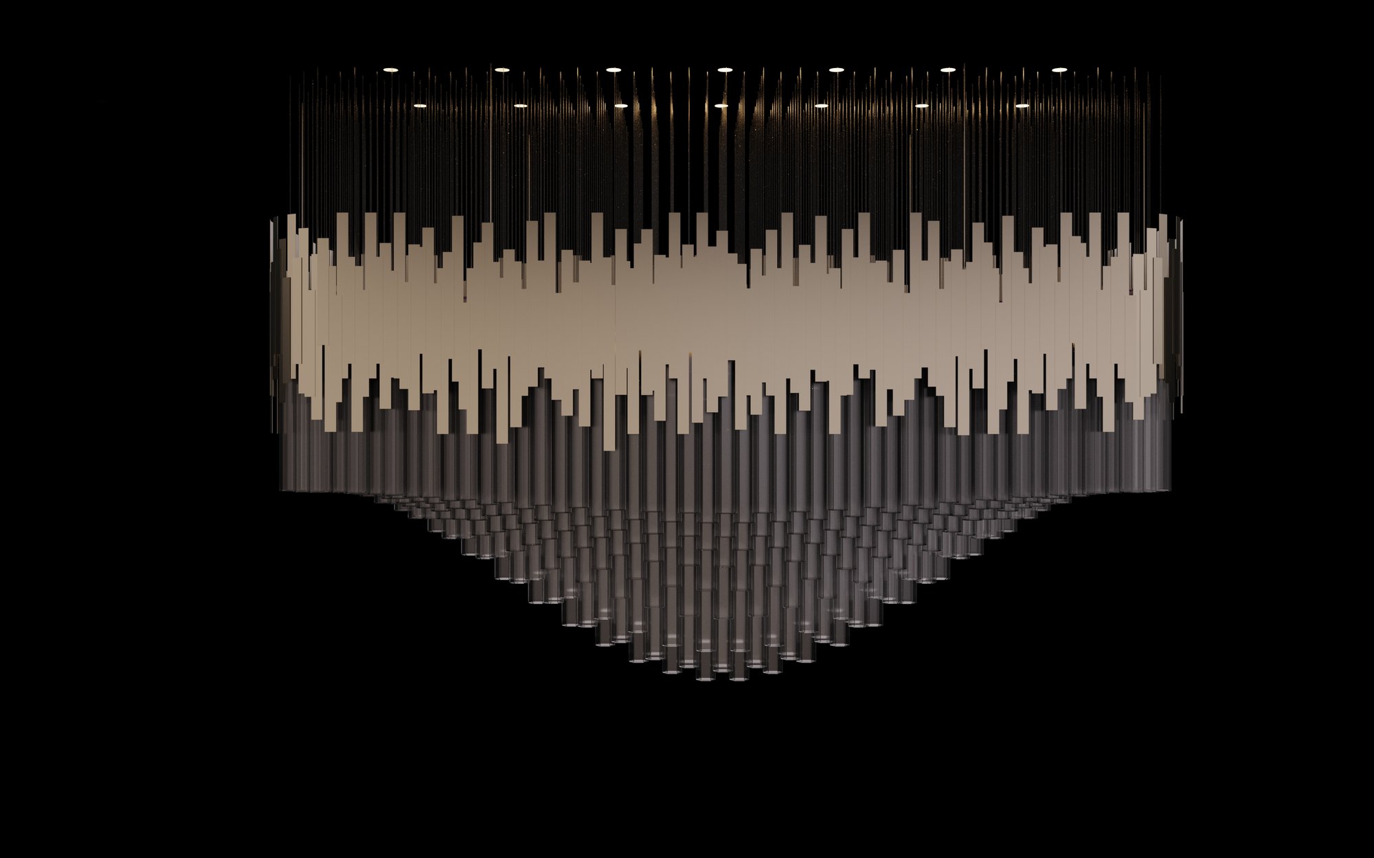 Basalt chandelier – image 1
