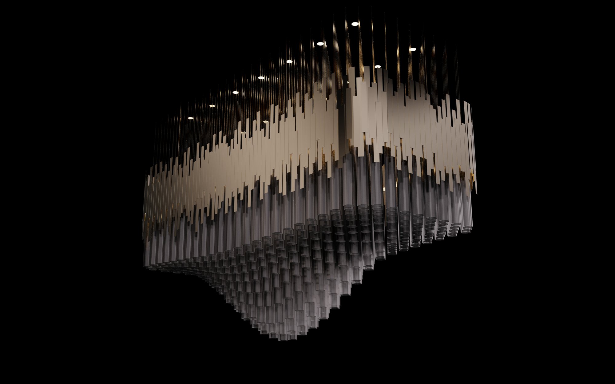Basalt chandelier – image 2