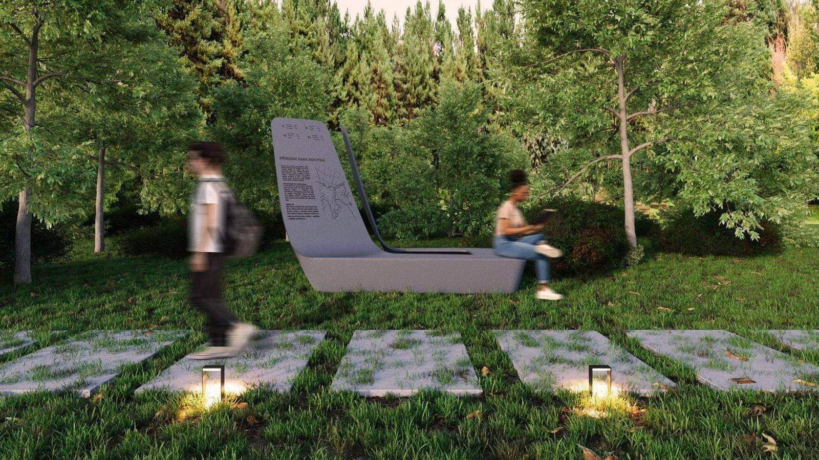 Info system sitting – cover